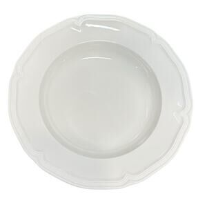 Villeroy & Boch Manior 9" Rim Soup Dessert‎ Cereal Bowl White Premium Porcelain
